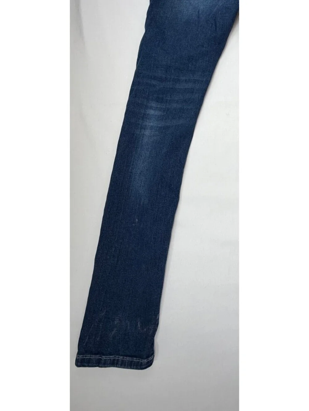Asos Design Men's Skinny Jeans Slim Fit Dark Wash Stretch Mid-Rise Size 28 Blue
